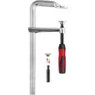   Teljesen acél csavaros gyorsszorító, GZ-2K 500/120 Bessey GZ50-2K, fesztáv: 500 mm, visszavonás: 120 mm