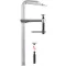 GZ-K 1250/120 teljes acélcsavar Bessey GZ125K Szorítási szélesség (max.):1250 mm Visszavonás:120 mm