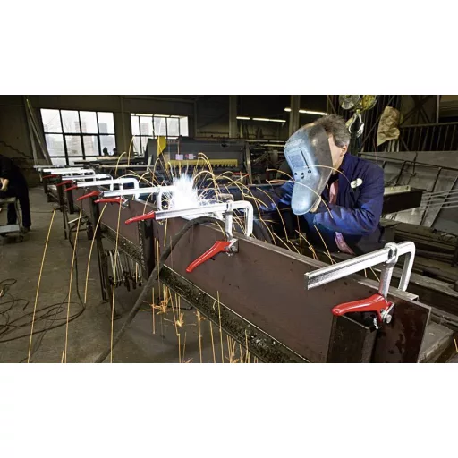 Karos gyorsszorító, GH 400/ 120 Bessey GH40, fesztáv: 400 mm, visszavonás: 120 mm