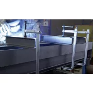   Bessey STB60M Mélybefogó csavarszorító Szorítási szélesség (max.):600 mm Méret, hossz: 750 mm Visszavonás:175 mm