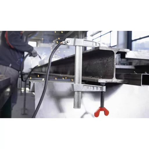 Pólushegesztő gyorsszorító, TP 150/80 Bessey TP-1K, fesztáv: 150 mm, visszavonás: 80 mm