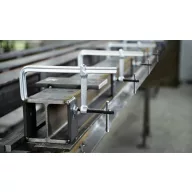   Teljesen acél csavaros gyorsszorító, classiX GS-K 1000/120 Bessey GS100K, fesztáv: 1000 mm, visszavonás: 120 mm