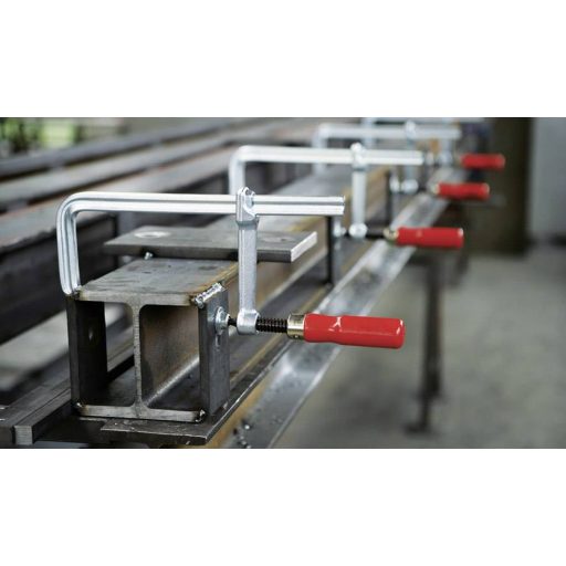 Teljesen acél csavaros gyorsszorító, classiX GS 600/120 Bessey GS60, fesztáv: 600 mm, visszavonás: 120 mm