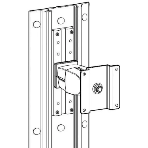 Ergotron Alumínium profilsín Alkalmas sorozat: Ergotron ARMS tartók Alumínium