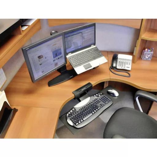 Ergotron Billentyűzet asztali tartó Alkalmas sorozat: Univerzális Fekete