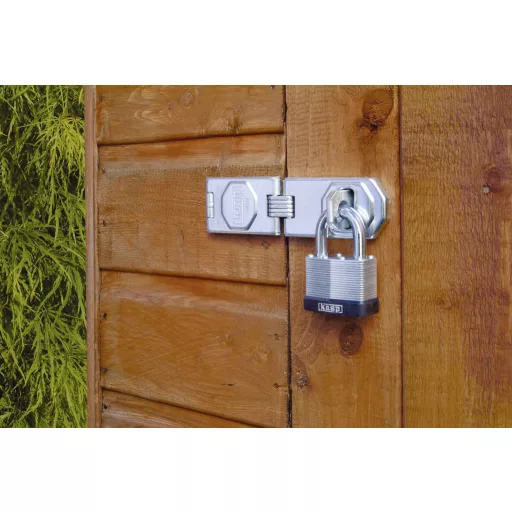 Kasp K13050D2 Függő lakat 50 mm Egyidőben záródó Ezüst Kulcsos zár