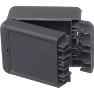   Bopla Bocube B 100806 PC-V0-7024 96012124 Kültéri ház 80 x 113 x 60 Polikarbonát V0 Grafitszürke (RAL 7024) 1 db