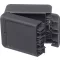 Bopla Bocube B 100806 PC-V0-7024 96012124 Kültéri ház 80 x 113 x 60 Polikarbonát V0 Grafitszürke (RAL 7024) 1 db
