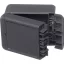 Bopla Bocube B 100806 PC-V0-7024 96012124 Kültéri ház 80 x 113 x 60 Polikarbonát V0 Grafitszürke (RAL 7024) 1 db