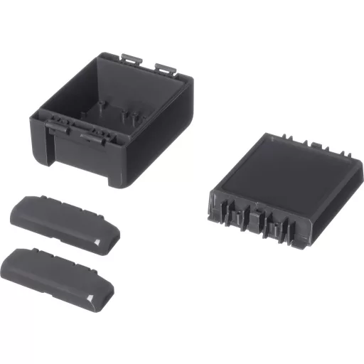 Bopla Bocube B 100806 PC-V0-7024 96012124 Kültéri ház 80 x 113 x 60 Polikarbonát V0 Grafitszürke (RAL 7024) 1 db