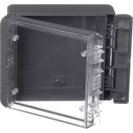   Bopla Bocube B 141306 PC-V0-G-7024 96023224 Kültéri ház 125 x 151 x 60 Polikarbonát V0 Grafitszürke (RAL 7024) 1 db