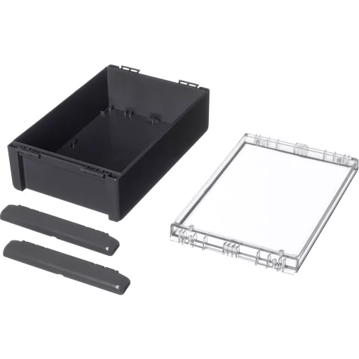 Bopla Bocube B 261709 PC-V0-G-7024 96026334 Kültéri ház 170 x 271 x 90 Polikarbonát V0 Grafitszürke (RAL 7024) 1 db