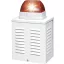 Alumínium házas sziréna villogóval 12 V/DC 110 dB IP34, ABUS SG1650