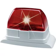   ABUS kültéri stroboszkóp villogó piros, 12V/DC, 70 villogás/perc