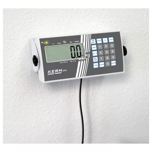 Kern Személymérleg MPS 200K100M digitális Mérési tartomány (max.)=200 kg Fekete, Szürke Ellenőrizhető, Kalibrálható