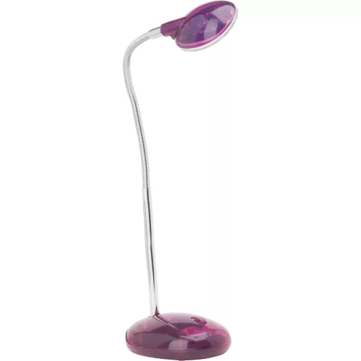 Brilliant Timmy Asztali lámpa LED Fixen beépített LED-es 2 W Átlátszó, Rózsa