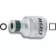 Adapter belső négyszögről 12,5 mm (1/2) belső hatszögre 8 mm (5/16), Hazet 2250-5