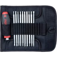   Cserélhető szárú marokcsavarhúzó készlet tokban, 11 részes készlet Wiha SYSTEM 6 03591