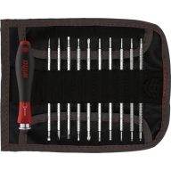   Cserélhető szárú marokcsavarhúzó készlet tokban, 11 részes, Wiha SYSTEM 4 27820