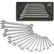 Csillag-villáskulcs készlet, 21 részes, Hazet 600N/21