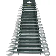 Csillag-villáskulcs készlet, 17 részes, Hazet 603/17H