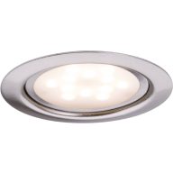   Paulmann 93553 Micro Line LED-es beépíthető lámpa 3 részes készlet LED Fixen beépített LED-es 4.5 W Vas (matt)
