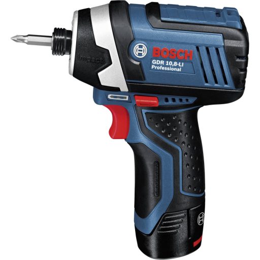Bosch Professional GDR 10,8-LI 06019A6977 Akkus ütvecsavarozó 105 Nm 10.8 V Vele szállított akkuk száma 2 2 Ah Lítiumion 2. akkuval, Hordtáskával