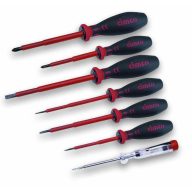   Cimco Cimco Werkzeuge Csavarhúzó készlet VDE 7 részes Egyeneshornyú, Kereszthornyú Phillips