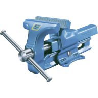   Nagyméretű ipari párhuzamos satu 160 mm széles védőpofával, HEUER 100160