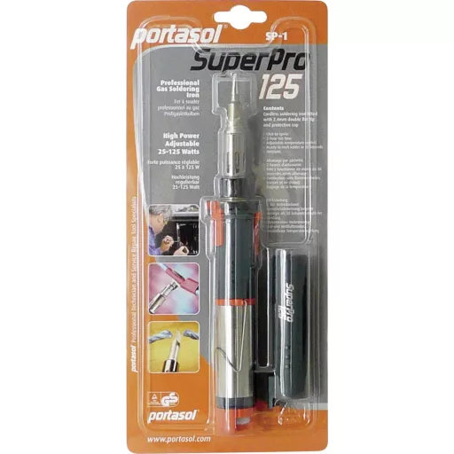 Portasol gázpáka, gázforrasztó max. 625 °C-ig Portasol SuperPro
