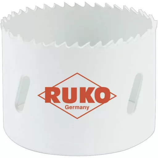 Koronafúró készlet, lyukfűrész készlet 12 részes HSS-Co8 bimetál RUKO 126303