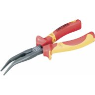   VDE szigetelt telefonfogó, hajlított csőrű gólyacsőr fogó 45° 205 mm NWS 1411-69-VDE-205