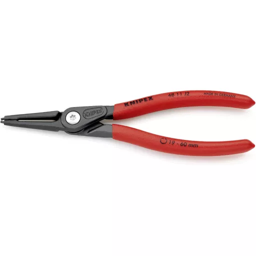 Precíziós Seeger-gyűrű fogó készlet belső gyűrűkhöz (furatokban), 19-60 MM egyenes