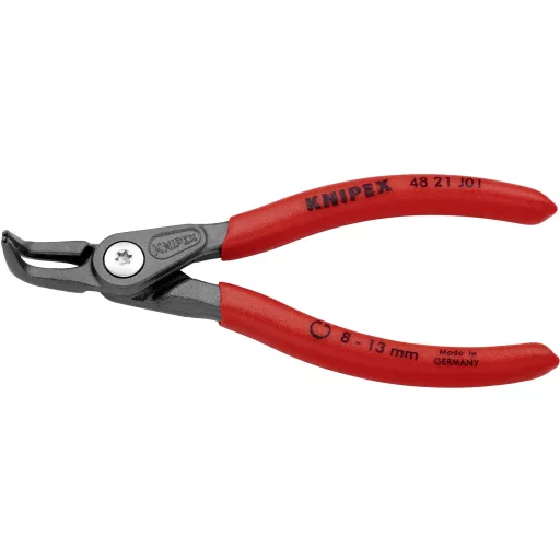 Precíziós Seeger-gyűrű fogó készlet belső gyűrűkhöz (furatokban), 8-13 MM hajlított