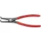 Knipex precíziós biztosítógyűrű fogó külső gyűrűkhöz, hajlított, 40-100 MM