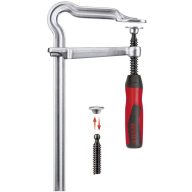   OMEGA GMZ-2K 400/120 csavarbilincs Bessey GM40Z-2K Szorítási szélesség (max.):400 mm Méret, hossz: 500 mm Visszavonás:12 Bessey GM40Z-2K Szorítási szélesség