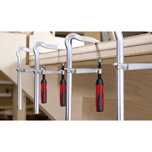 OMEGA GMZ-2K 400/120 csavarbilincs Bessey GM40Z-2K Szorítási szélesség (max.):400 mm Méret, hossz: 500 mm Visszavonás:12 Bessey GM40Z-2K Szorítási szélesség