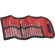 18 részes. Precíziós szerszámkészlet az övtáskában