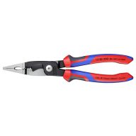  Knipex 13 82 200 Többfunkciós villanyszerelő fogó, kombinált fogó, érvéghüvely krimpelő fogó max. 50 mm²-ig