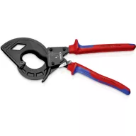   Kábelvágó (racsnis működésű, 3-fokozatú), 320 mm Ø 60 mm/600 mm²/1200 MCM, Knipex 95 32 320