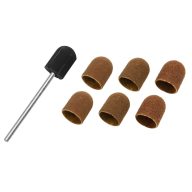 6 db csiszolószalag sapka tartóval, Ø 10 mm, Donau 1628