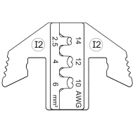   Krimpelő betét napelemes csatlakozó dugóhoz, TOOLCRAFT MC4 818646