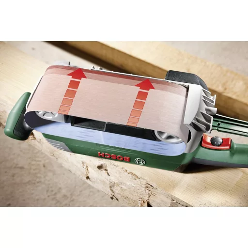 Szalagcsiszológép készlet 750 W, 76 x 165 mm, Bosch PBS 75 AE, 06032A1101