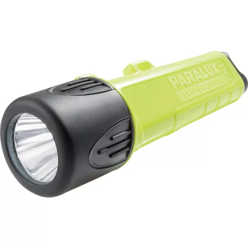 PX1 biztonsági LED-es zseblámpa, EX védelem, por- és vízálló, fluoreszkáló, PARAT X-TREME