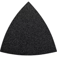   Fein 63717087014 Delta csiszolópapír Tépőzárral, Lyuk nélküli Szemcsézet 150 Sarokméret 80 mm 50 db