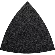   Fein 63717086010 Delta csiszolópapír Tépőzárral, Lyuk nélküli Szemcsézet 36 Sarokméret 80 mm 50 db