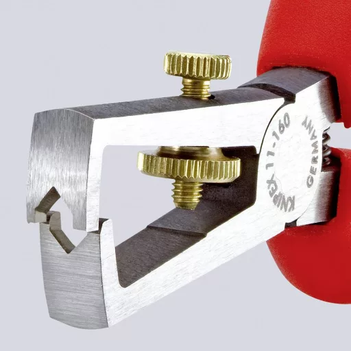 Kábelcsupaszoló fogó, Ø 5 mm/10 mm²/AWG 7, Knipex 11 05 160