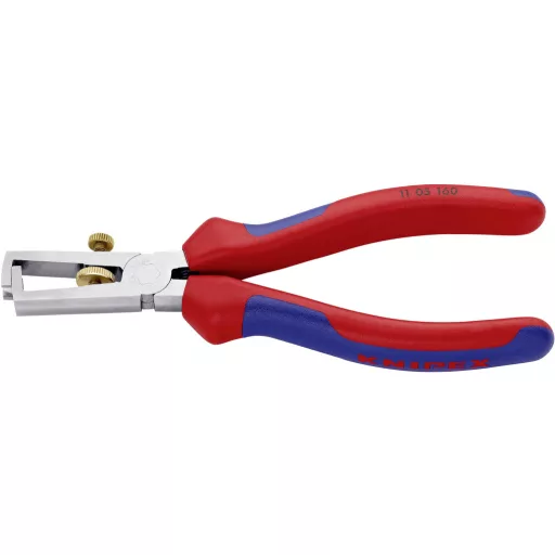 Kábelcsupaszoló fogó, Ø 5 mm/10 mm²/AWG 7, Knipex 11 05 160