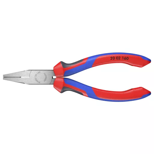 Laposfogó 160 mm, rövid, széles pofa, Knipex 20 02 160