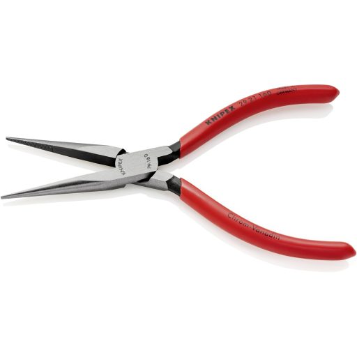 Telefonfogó 160 mm, lapos, kerek pofa, Knipex 29 21 160